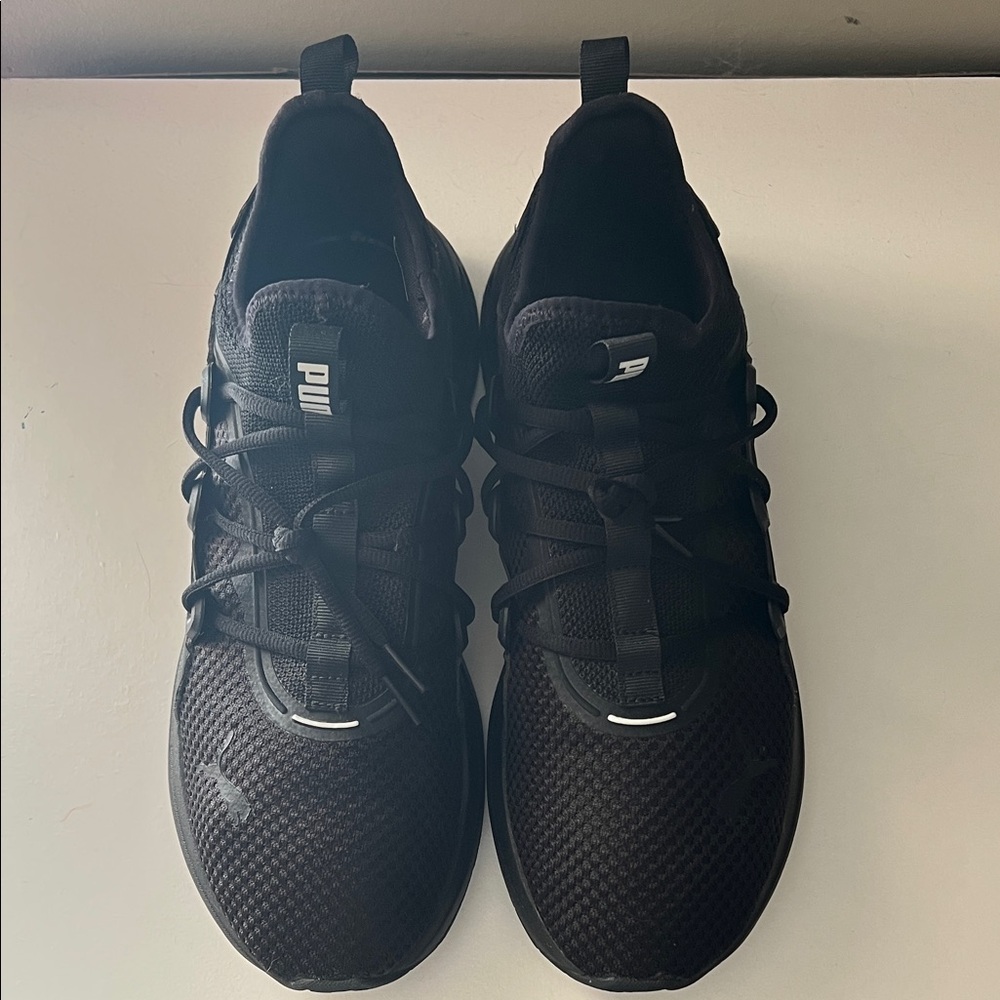 PUMA Black Mesh Sneakers Men’s